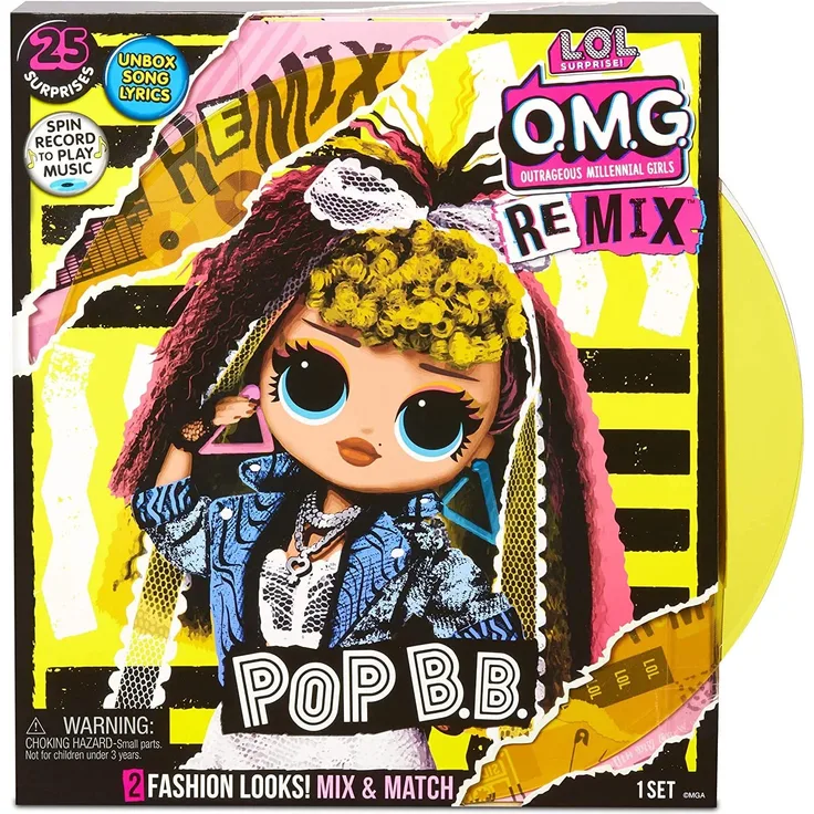 Giochi Preziosi - L. O. L Surprise OMG Remix 80's BB, Rock Music