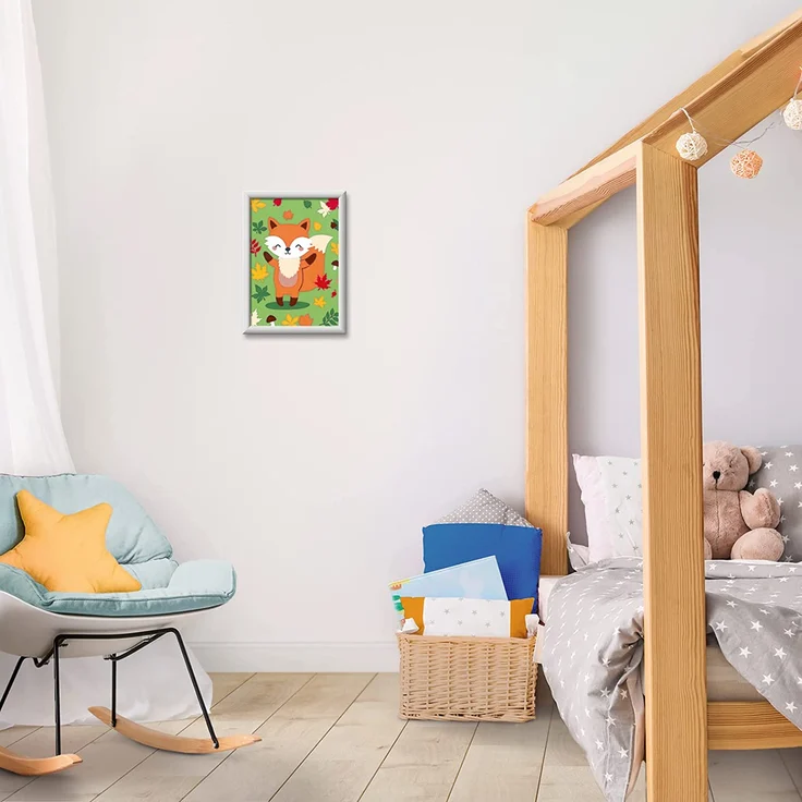 Ravensburger Malen nach Zahlen Malset Süßer Fuchs – Bild 4