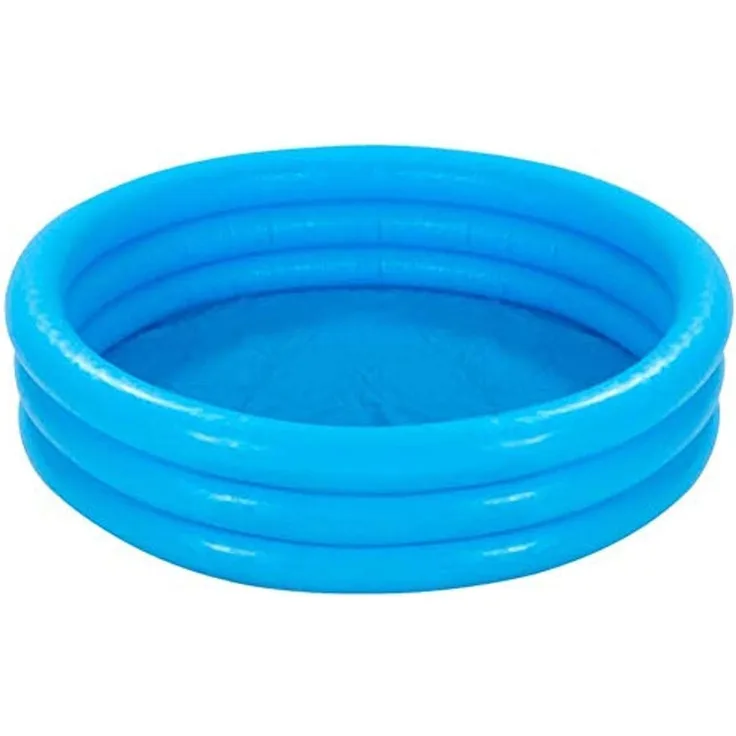 Intex Crystal Blue Pool - Kinder Aufstellpool - Planschbecken - Ø 114 cm x 25 cm - Für 2+ Jahre