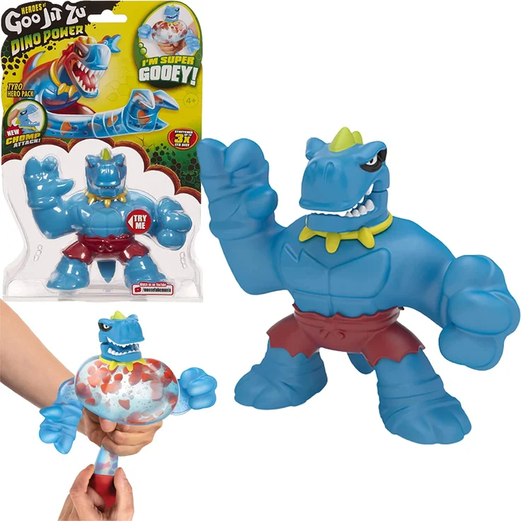 Heroes of Goo Jit Zu 41090 Tyro The T-REX - Preisvergleich – Bild 1