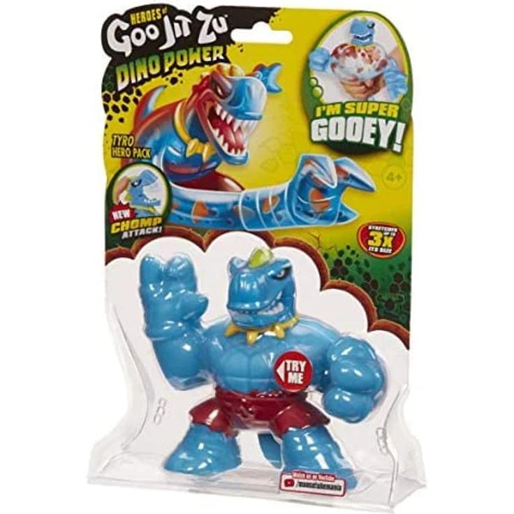 Heroes of Goo Jit Zu 41090 Tyro The T-REX - Preisvergleich – Bild 6