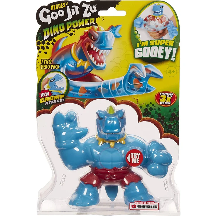Heroes of Goo Jit Zu 41090 Tyro The T-REX - Preisvergleich – Bild 2