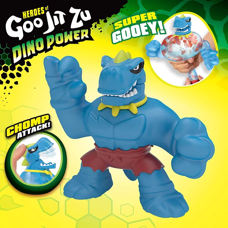Heroes of Goo Jit Zu 41090 Tyro The T-REX - Preisvergleich – Bild 4