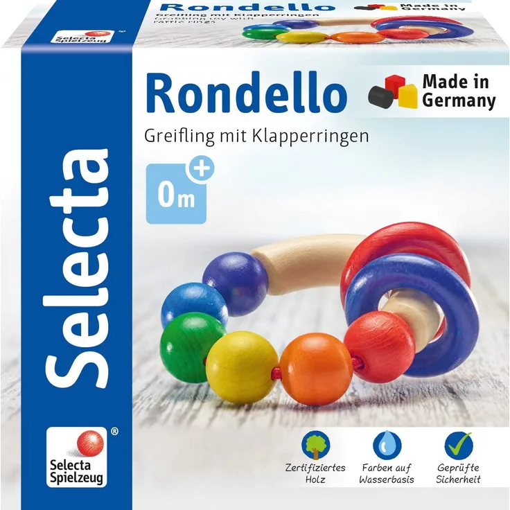 Selecta Holzspielzeug Greifling Rondello