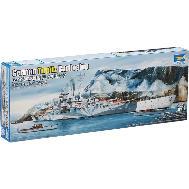 Trumpeter 05359 German Tirpitz Battleship