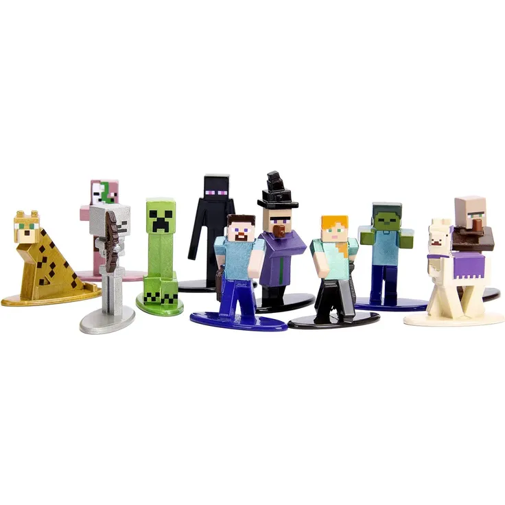 Minecraft - Nano Metalfigs - Sammelfigur - 1 Stück, zufällige Auswahl, keine Vorauswahl möglich - Preisvergleich