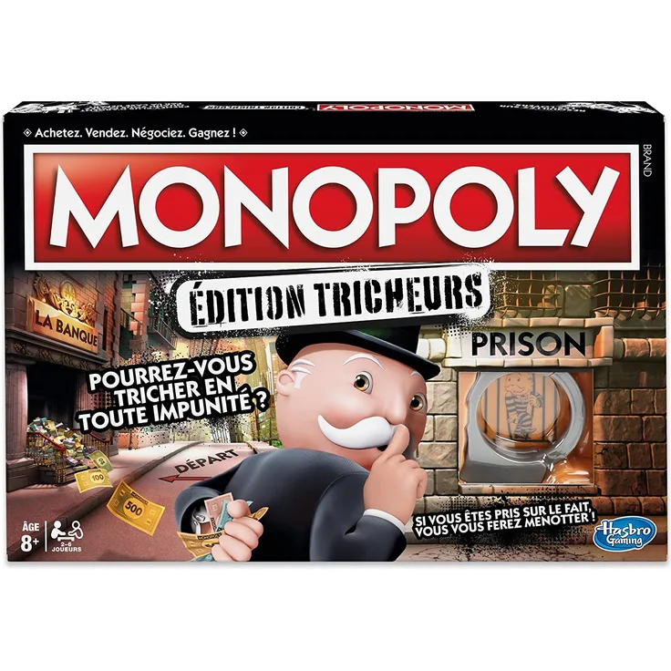 Monopoly Hasbro Gaming Triiers – Gesellschaftsspiel – E1871