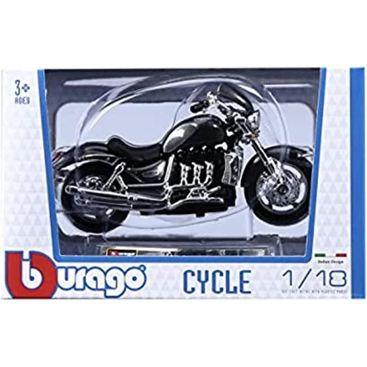 Burago 51000 - Cycle Dispenser, 1:18, sortiert, 1 Stück – Bild 1