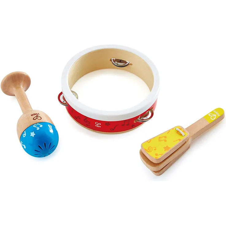 Hape E0615 Junior Perkussion, Mehrfarbig