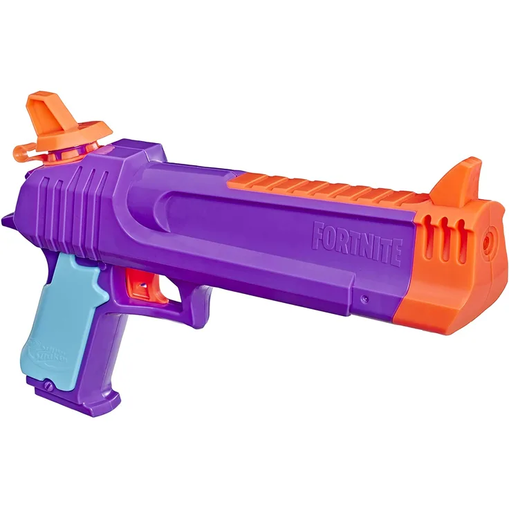 Super soaker E6875EU4 Fortnite HC-E Nerf Spielzeug-Wasserblaster – Überraschendes Nassspritzen – Kapazität von 218 ml – Für Jugendliche und Erwachsene, Mehrfarbig, Box size: 28 x 23 x 6.5cm