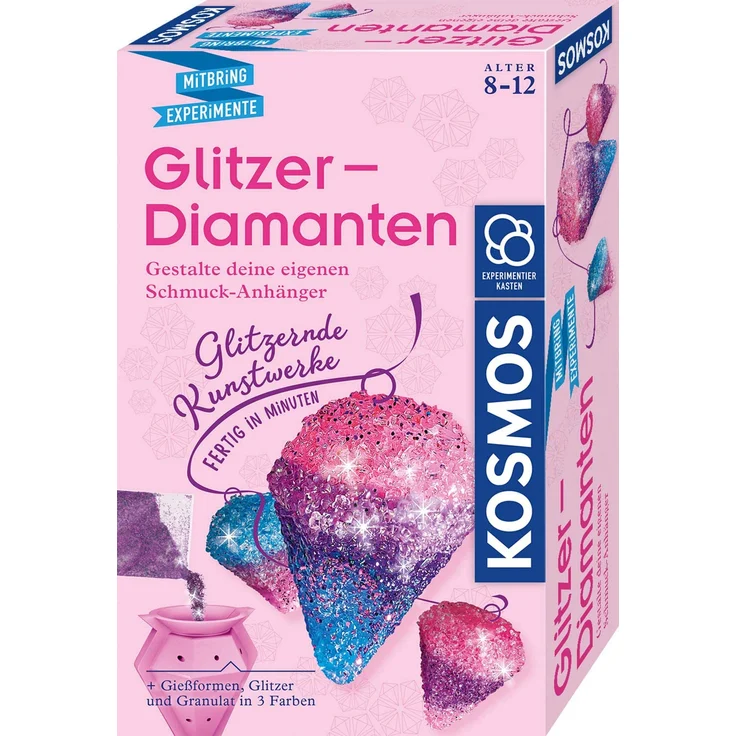 Kosmos Mitbring-Experimentierkasten Glitzer-Diamanten – Bild 1