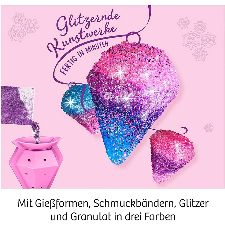 Kosmos Mitbring-Experimentierkasten Glitzer-Diamanten – Bild 4