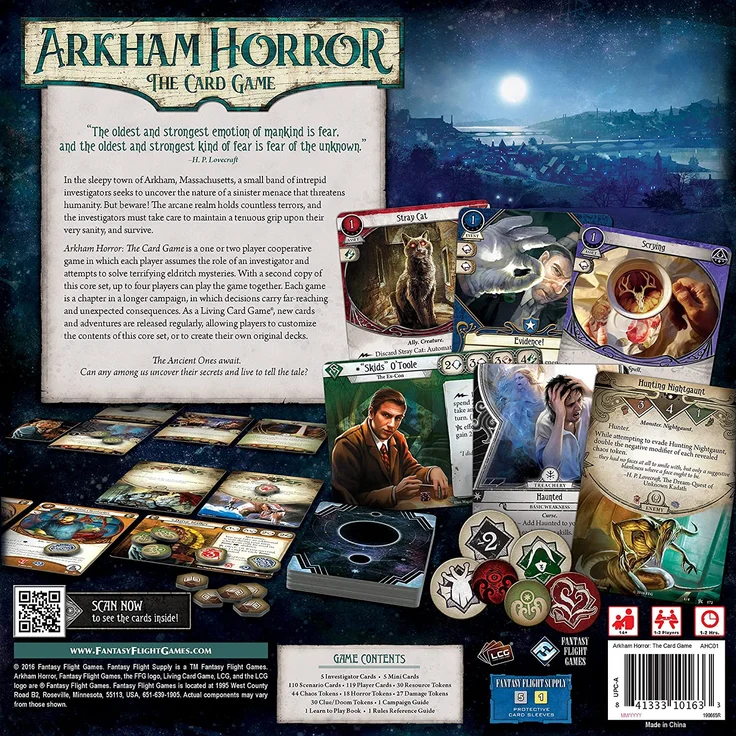 Fantasy Flight Games - Arkham Horror, das Kartenspiel Grundspiel, (englisch) – Bild 2
