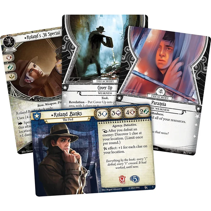 Fantasy Flight Games - Arkham Horror, das Kartenspiel Grundspiel, (englisch) – Bild 3