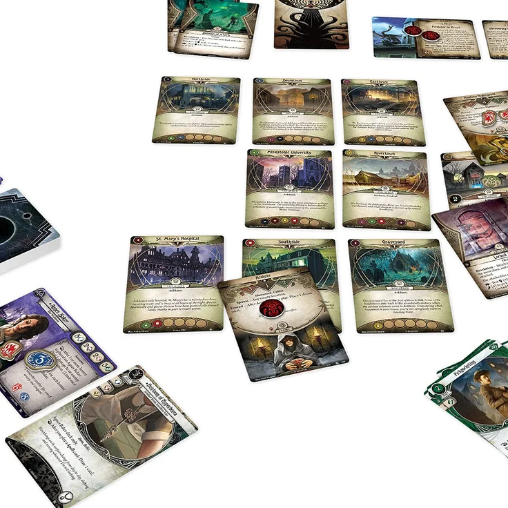 Fantasy Flight Games - Arkham Horror, das Kartenspiel Grundspiel, (englisch) – Bild 7