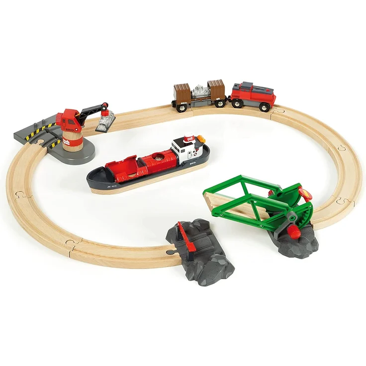 BRIO Bahn 33061 - Container Hafen Set – Bild 2