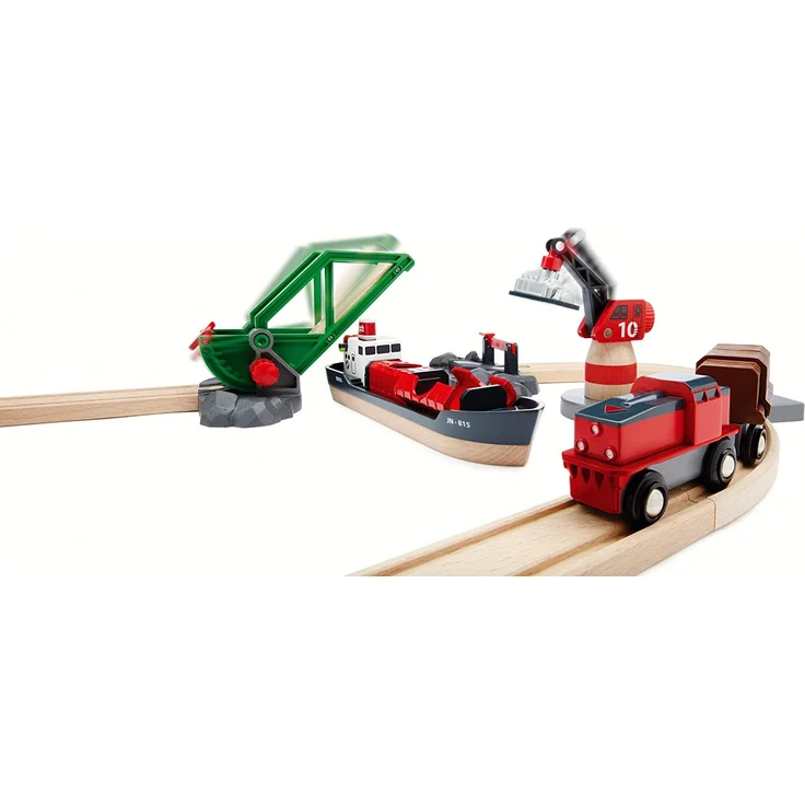 BRIO Bahn 33061 - Container Hafen Set – Bild 5