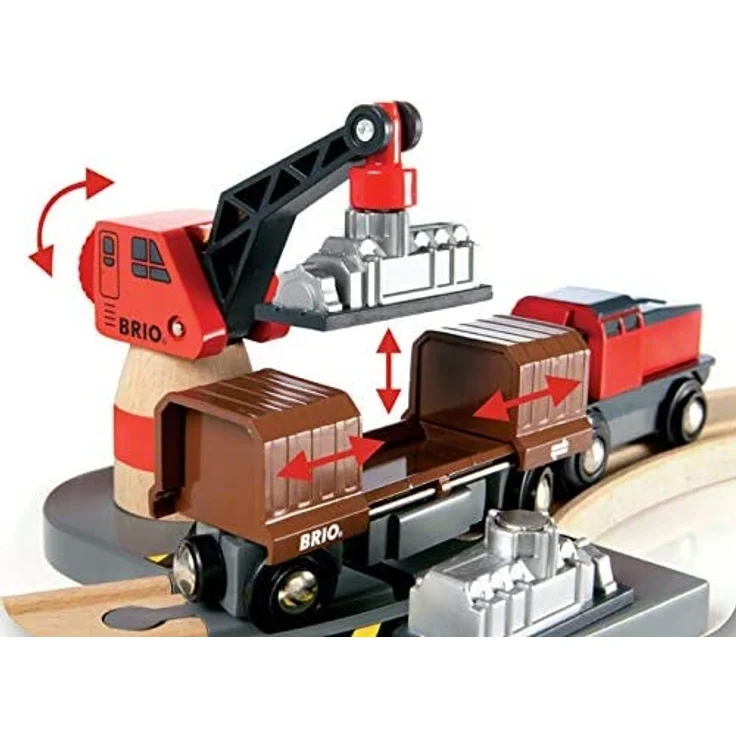 BRIO Bahn 33061 - Container Hafen Set – Bild 7