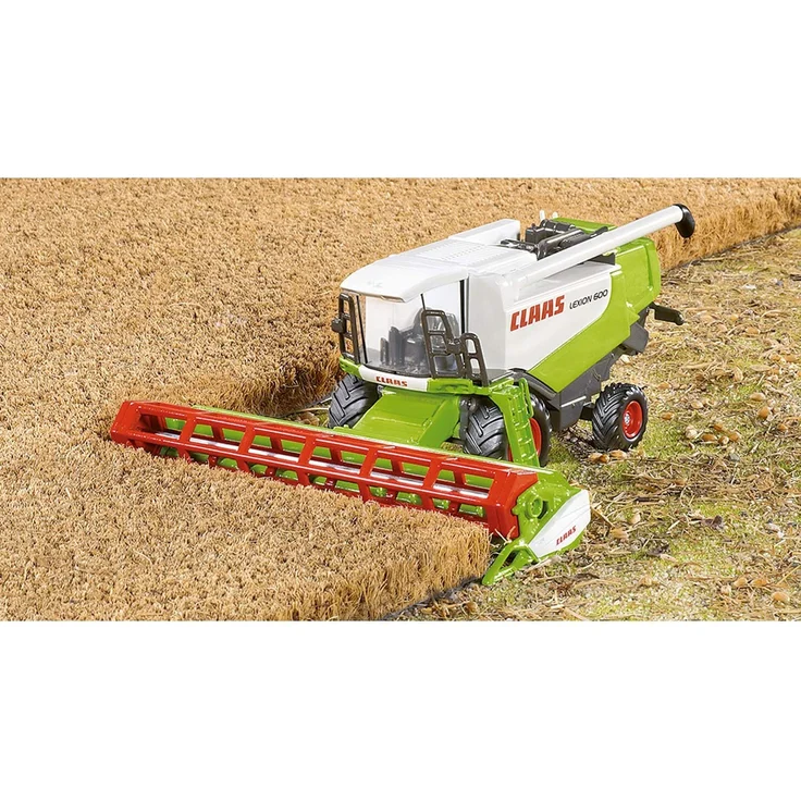 SIKU 1991, Claas Mähdrescher, 1:50, Metall/Kunststoff, Grün/Rot, Bewegliche Teile – Bild 6
