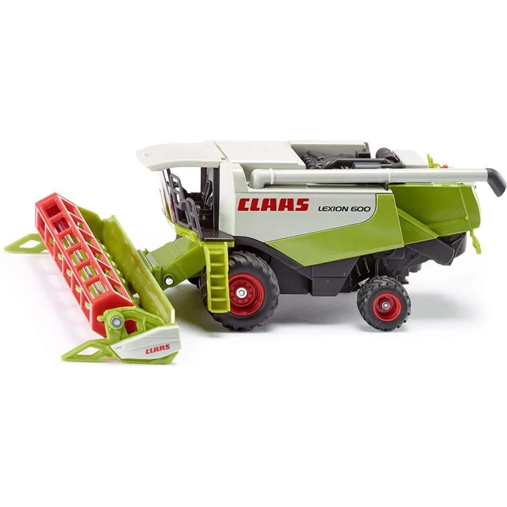 SIKU 1991, Claas Mähdrescher, 1:50, Metall/Kunststoff, Grün/Rot, Bewegliche Teile