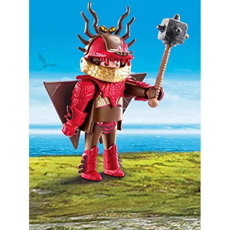 PLAYMOBIL 70043 Dragons Rotzbakke mit Fluganzug, bunt – Bild 2