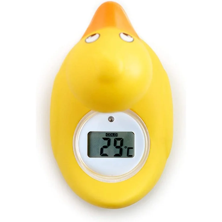 Rotho Babydesign 20430 Digitales Badethermometer, gelb – Bild 2