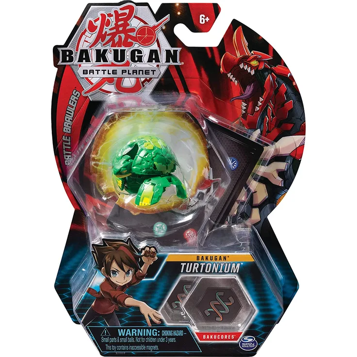 Bakugan 6045148 - Basic Ball 1er Pack, zufällige Auswahl