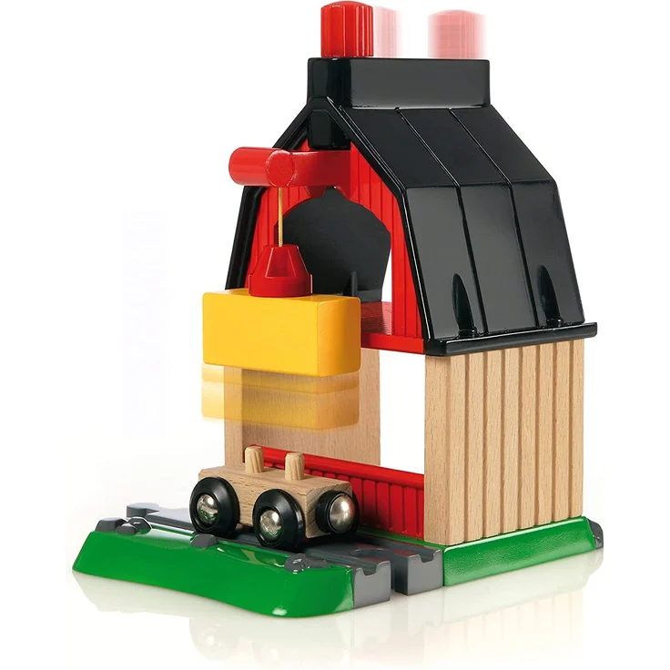 BRIO World Bauernhof Set mit Zug, Brio World Eisenbahn Zubehör, Holzspielzeug – Bild 17