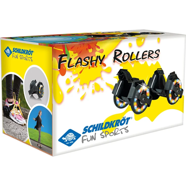 SCHILDKRÖT 'Flashy Rollers', Fersenroller, mit Leuchtrollen, ab 8 Jahren – Bild 4