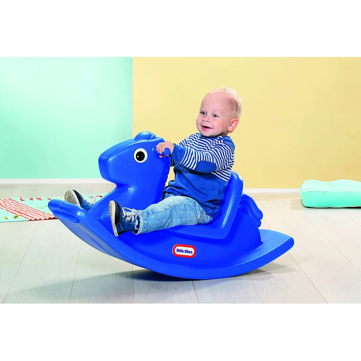 Little Tikes Blue Rocking Horse – Bild 3