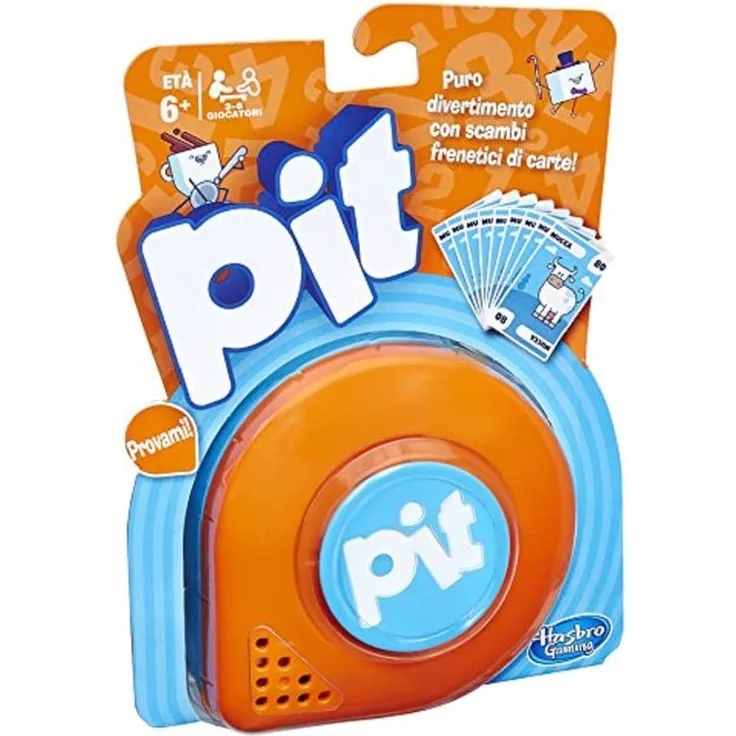 Hasbro Gaming e0890103 – Pit, Spiel in Behälter