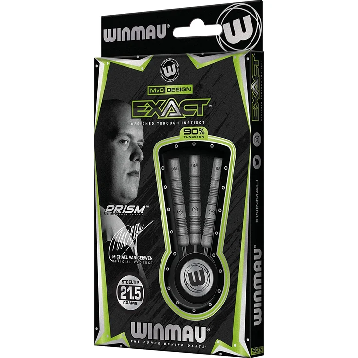 Winmau MvG Exact Steeldarts 21,5 g – Bild 6