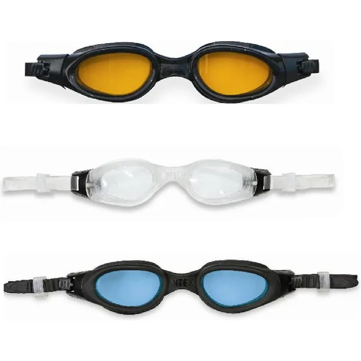 Intex Chlorbrille Comfortable Anti-Fog 2 Farben Phthalates Free, 55692