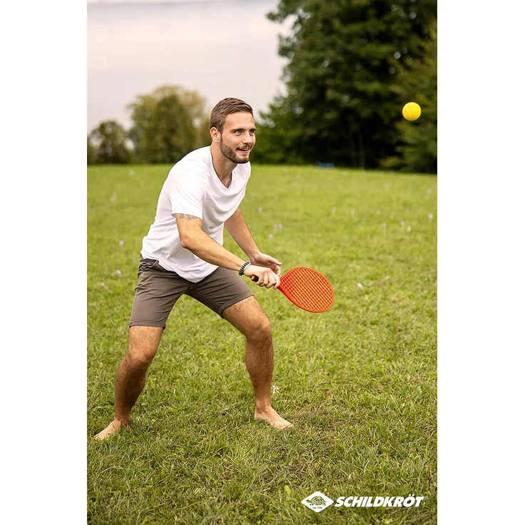 Schildkröt Beachtennis Set, 2 Schläger, 2 Softbälle, in Netztasche, 970130 – Bild 3