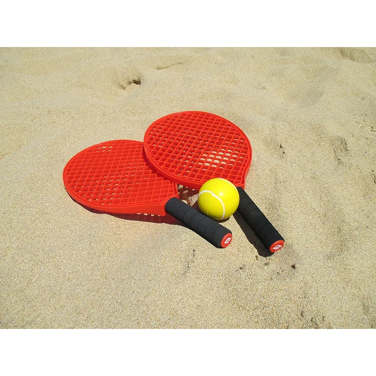 Schildkröt Beachtennis Set, 2 Schläger, 2 Softbälle, in Netztasche, 970130 – Bild 8