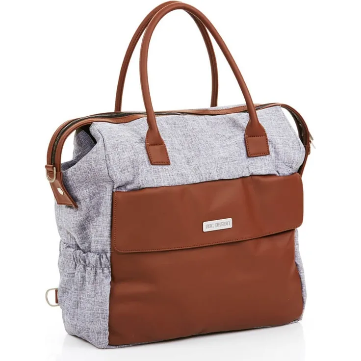 ABC Design Wickeltasche Jetset Graphite Grey
