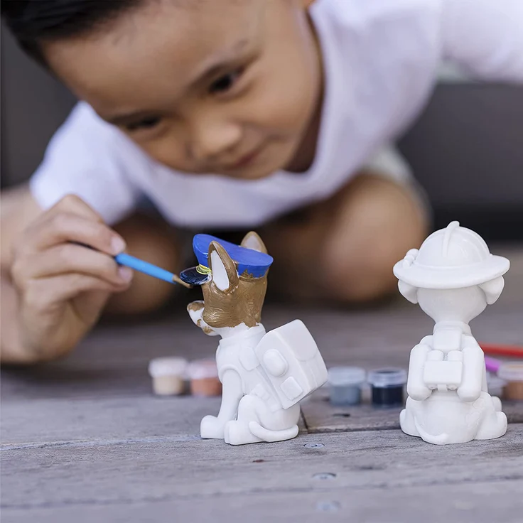 Melissa & Doug | PAW Patrol |Bastelset - Drei Dekoriere Ihre eigenen Welpenfiguren – Bild 2