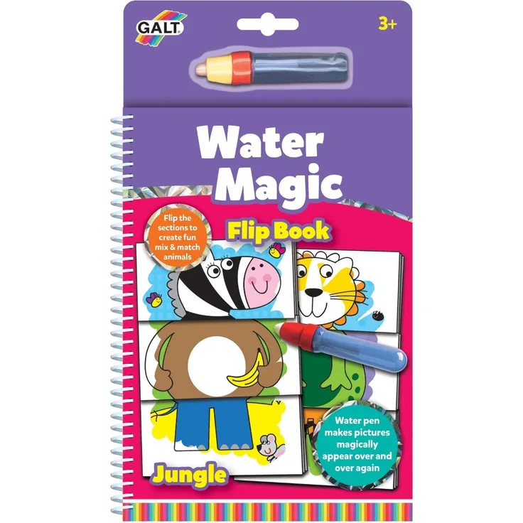 Magisches Wassermalbuch - Dschungel
