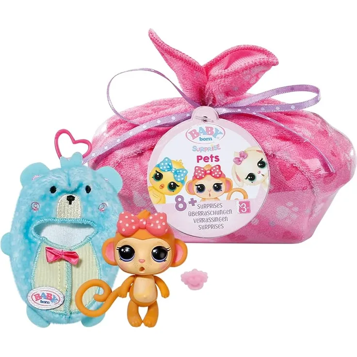 Zapf Creation 904268 BABY born Surprise Pets Sammelfigur 1 Stück, Farbe nach Vorrat