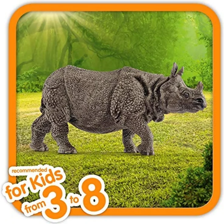 Schleich Spielfigur Panzernashorn - Preisvergleich – Bild 2