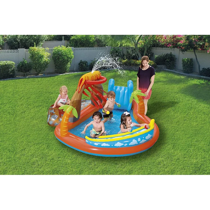 Bestway Wasserspielcenter „Lava Lagune“ 265 x 265 x 104 cm – Bild 2