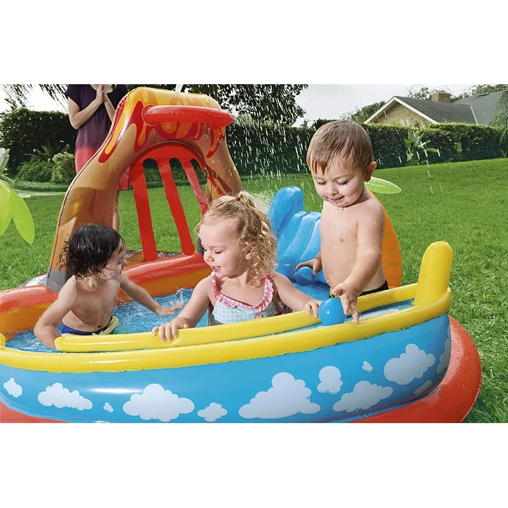 Bestway Wasserspielcenter „Lava Lagune“ 265 x 265 x 104 cm – Bild 15