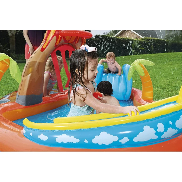 Bestway Wasserspielcenter „Lava Lagune“ 265 x 265 x 104 cm – Bild 13
