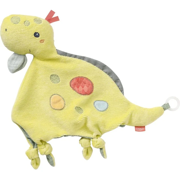 Schmusetuch-Handpuppe Dino – Bild 1