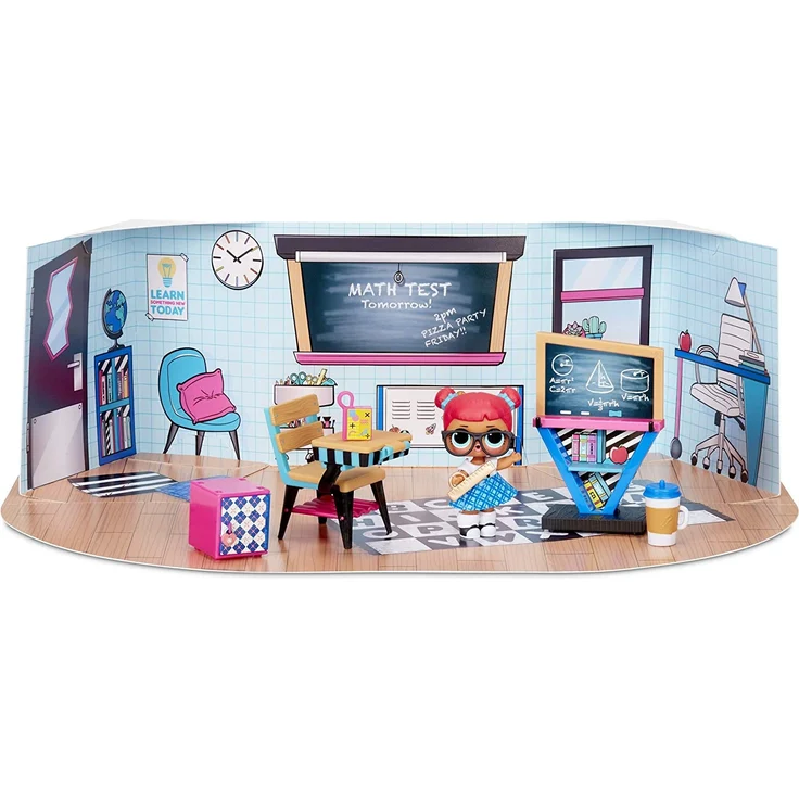 LOL Surprise Sammlerpuppen für Mädchen - Mit 10 Überraschungen & Accessoires - Teacher's Pet - Möbelserie 3 – Bild 2