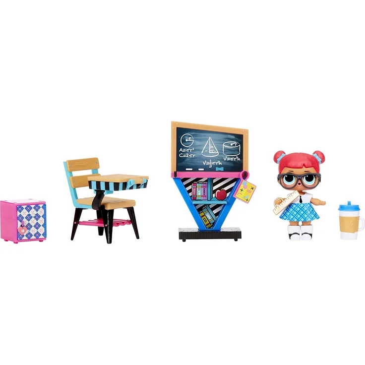 LOL Surprise Sammlerpuppen für Mädchen - Mit 10 Überraschungen & Accessoires - Teacher's Pet - Möbelserie 3 – Bild 1