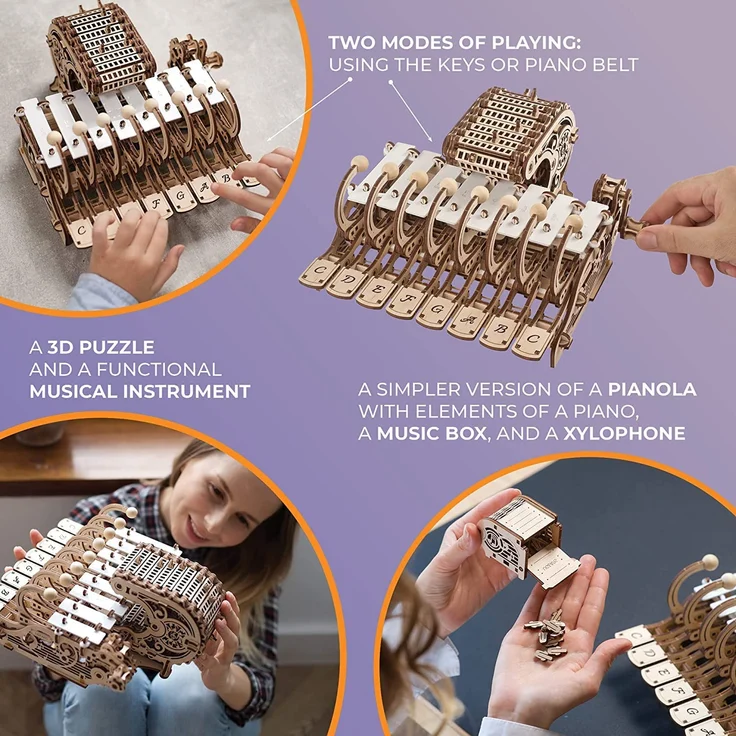 Ugears Mechanische Celesta – Bild 3