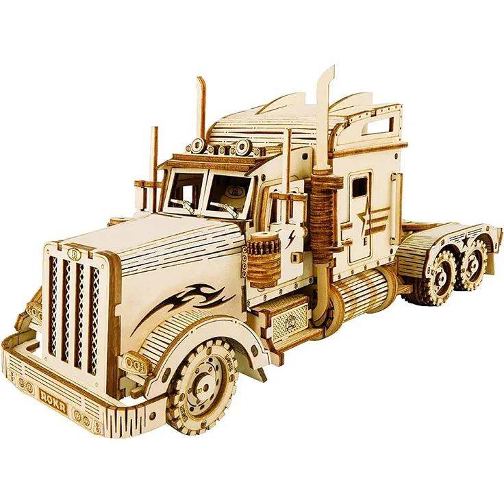 modellbausatz Heavy Truck 22,4 cm Holz 286 Teile