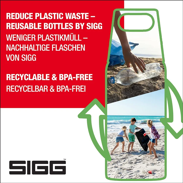 Sigg Shield One Kids flora - Größe 500 ml – Bild 5