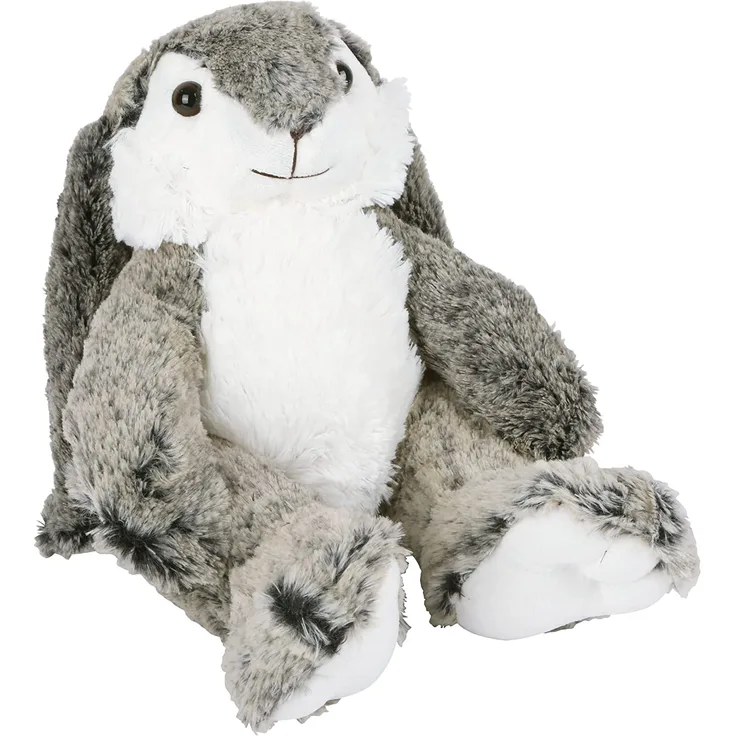 small foot 6328 Hase "Hoppel", Kuscheltier mit flauschigem Fell und Schlappohren, zum Spielen, Schlafen und Schmusen